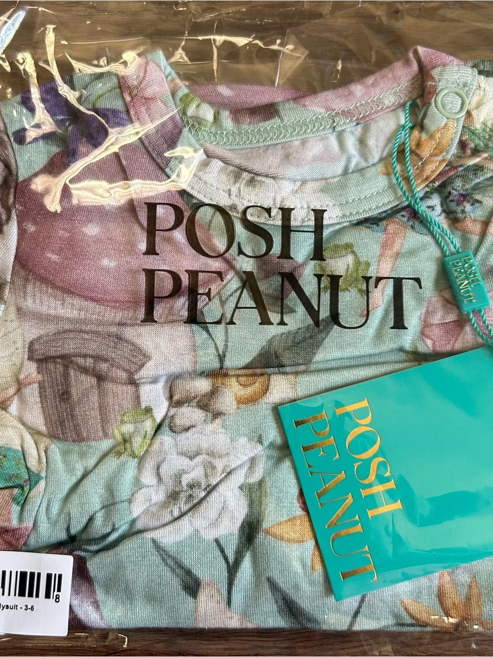 Posh Peanut Long Sleeve Twirl Skirt Bodysuit Faye Fairies 3-6m